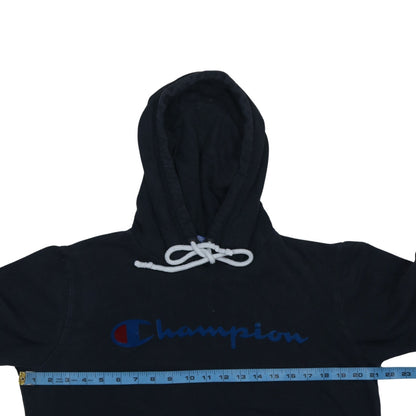 Mens UK Size S Champion Black Pullover Hoodie