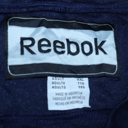 Mens UK Size 2XL Reebok Blue Pullover Sweatshirt