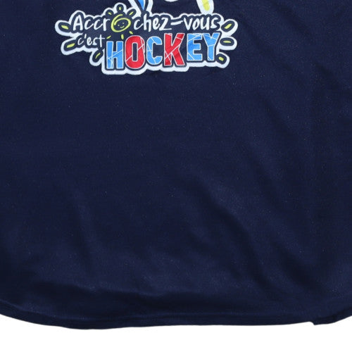 Mens UK Size 2XL Reebok Blue Pullover Sweatshirt