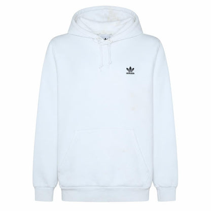 Mens UK Size M adidas White Pullover Hoodie