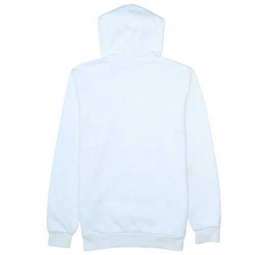 Mens UK Size M adidas White Pullover Hoodie