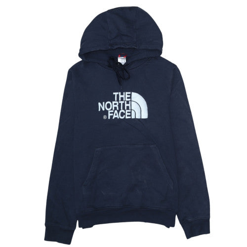 Mens UK Size M The North Face Blue Pullover Hoodie