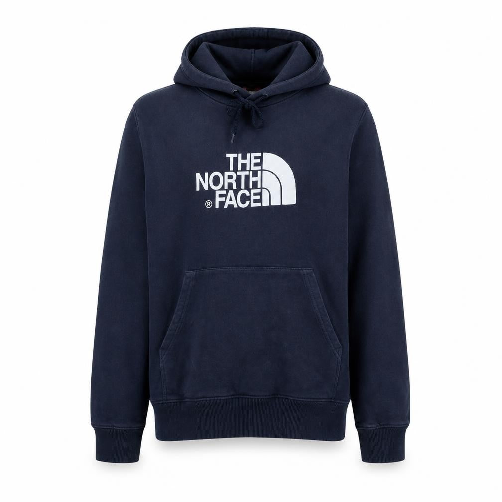 Mens UK Size M The North Face Blue Pullover Hoodie