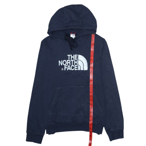 Mens UK Size M The North Face Blue Pullover Hoodie