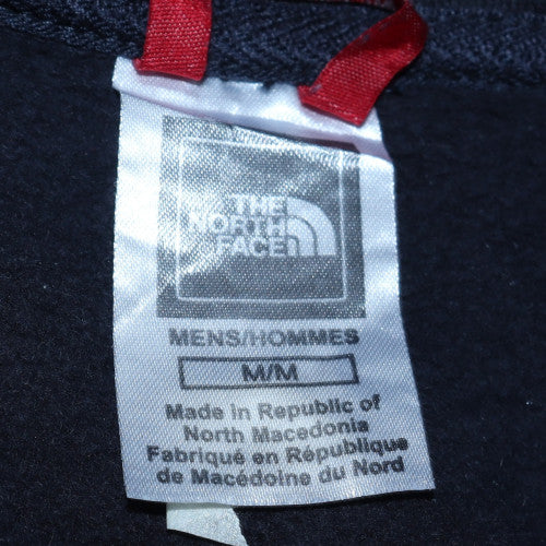 Mens UK Size M The North Face Blue Pullover Hoodie