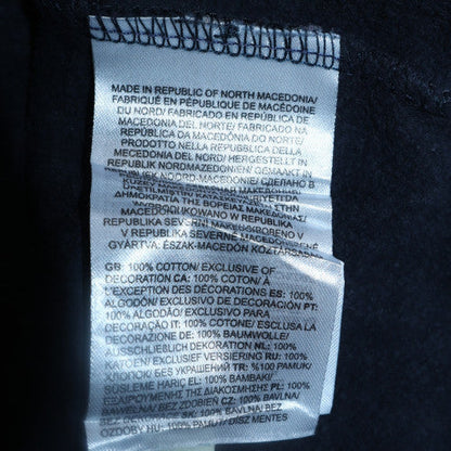 Mens UK Size M The North Face Blue Pullover Hoodie