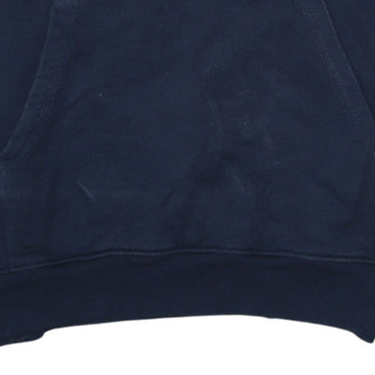 Mens UK Size M The North Face Blue Pullover Hoodie