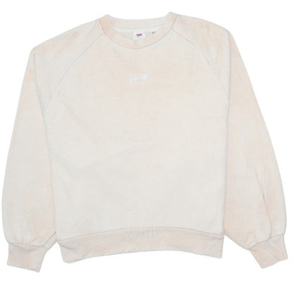 Womens UK Size S Levi's Beige Pullover Sweatshirt