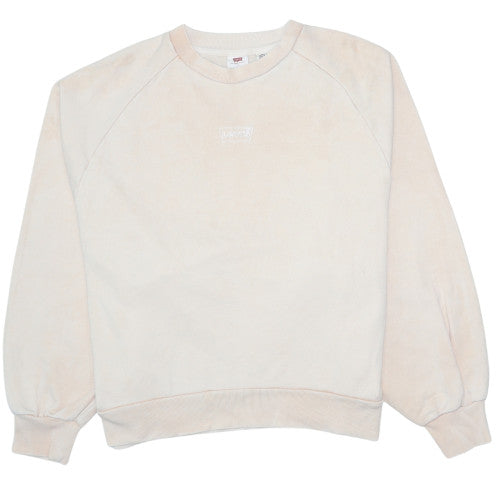 Womens UK Size S Levi's Beige Pullover Sweatshirt