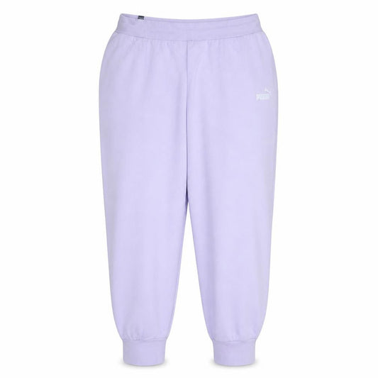 Puma Women Purple 2XL Fleece Jogger Sweatpants