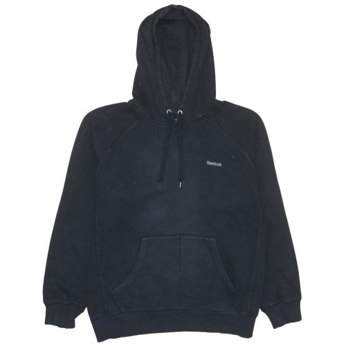 Mens UK Size XL Reebok Black Pullover Hoodie