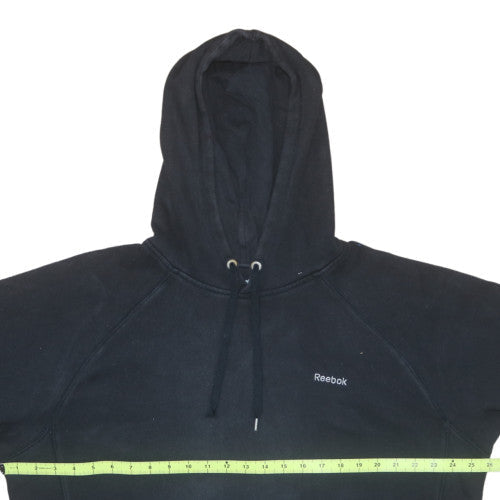 Mens UK Size XL Reebok Black Pullover Hoodie
