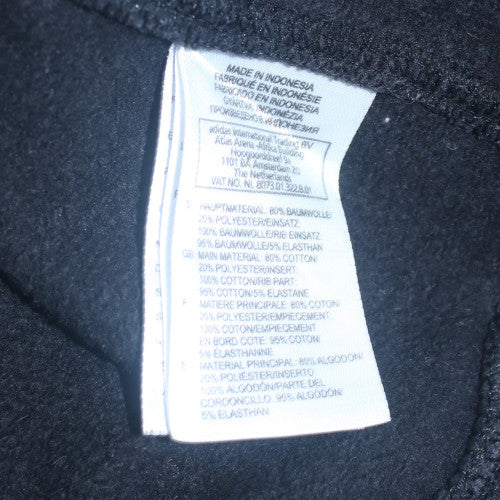 Mens UK Size XL Reebok Black Pullover Hoodie