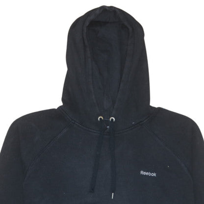 Mens UK Size XL Reebok Black Pullover Hoodie