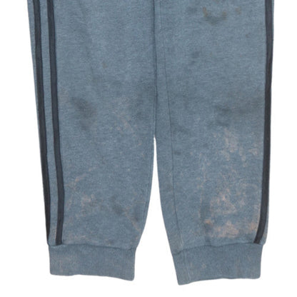 Mens UK Size S adidas Regular Fit Jogger Blue Trousers