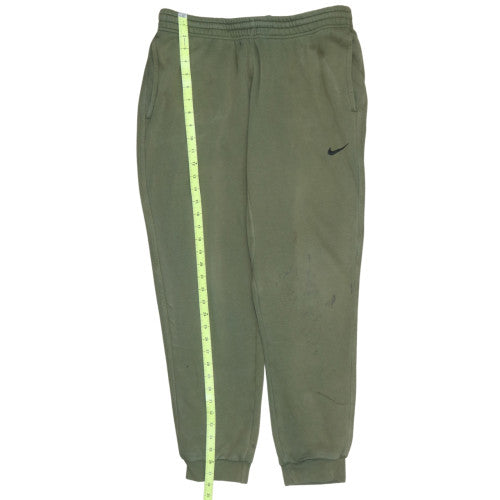Mens UK Size L Nike Regular Fit Jogger Green Trousers