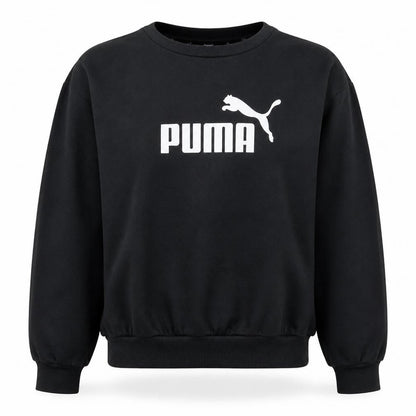 Womens UK Size M PUMA Black Pullover Sweatshirt
