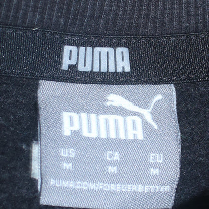Womens UK Size M PUMA Black Pullover Sweatshirt