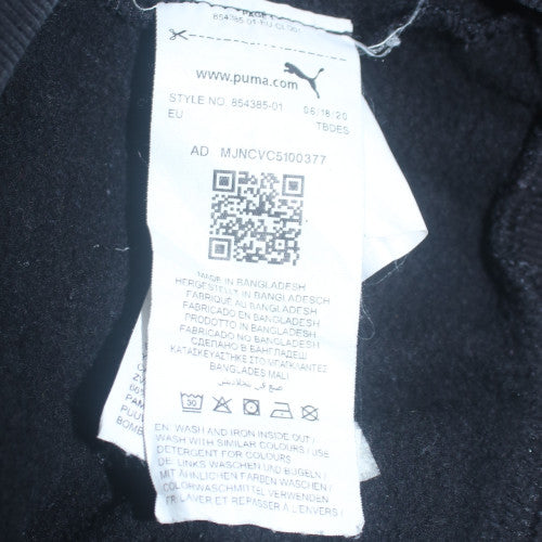 Womens UK Size M PUMA Black Pullover Sweatshirt