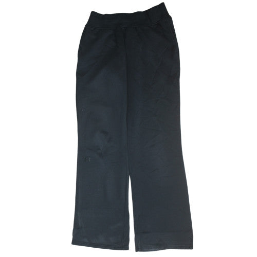 Womens UK Size S Under armour Regular Fit Track Pants Black Trousers