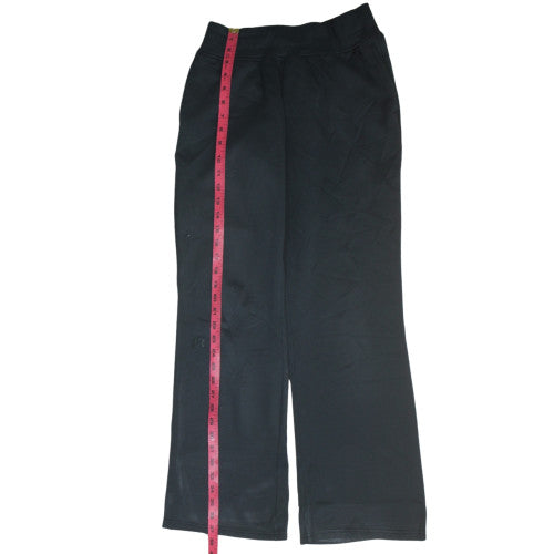 Womens UK Size S Under armour Regular Fit Track Pants Black Trousers