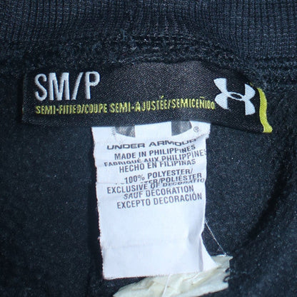 Womens UK Size S Under armour Regular Fit Track Pants Black Trousers