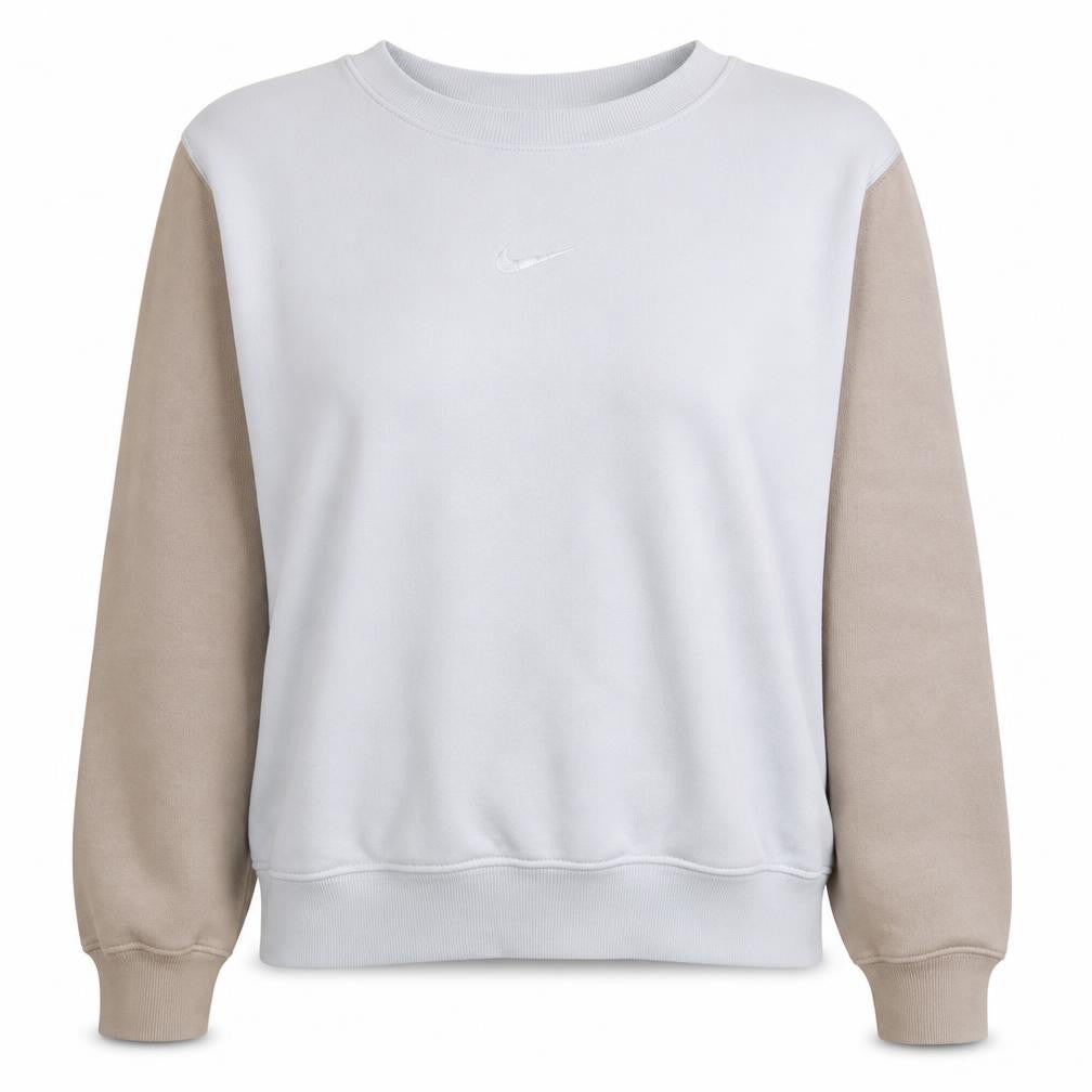 Womens UK Size S Nike Beige Pullover Sweatshirt