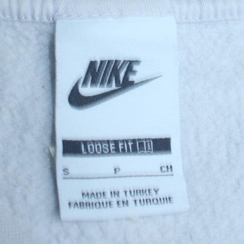 Womens UK Size S Nike Beige Pullover Sweatshirt