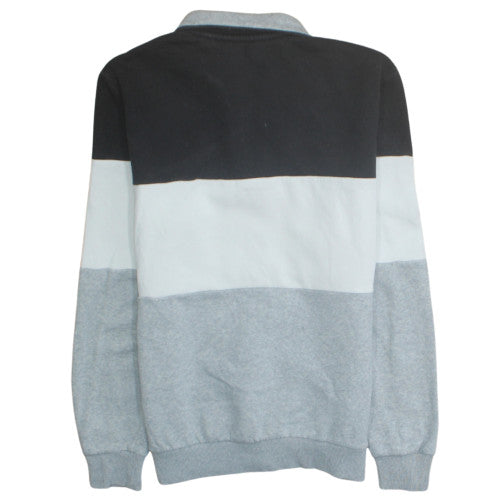 Mens UK Size S Calvin Klein Grey Henley Sweatshirt