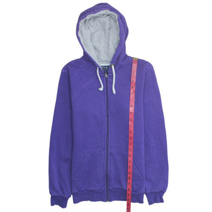 Womens UK Size L Ralph Lauren Purple Full Zip Hoodie