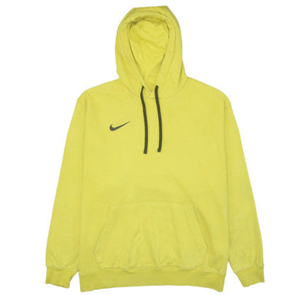 Womens UK Size 2XL Nike Yellow Pullover Hoodie