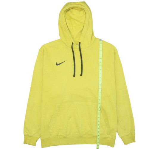Womens UK Size 2XL Nike Yellow Pullover Hoodie