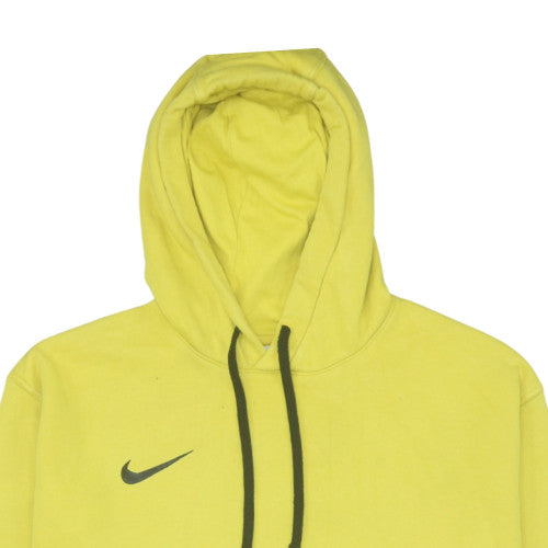 Womens UK Size 2XL Nike Yellow Pullover Hoodie