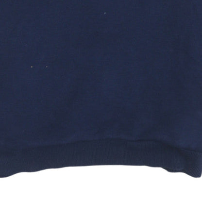 Puma Boys Blue Pullover Hoodie 13-14 Years Fleece Sports Logo Sweatshirt