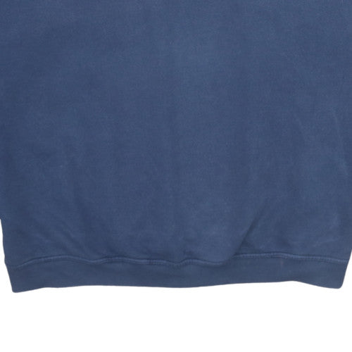 Womens UK Size L adidas Blue Pullover Sweatshirt