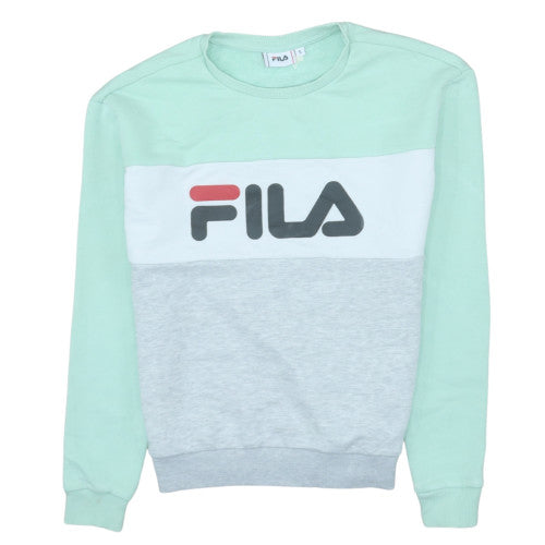 Womens UK Size S FILA Multicoloured Pullover Sweatshirt