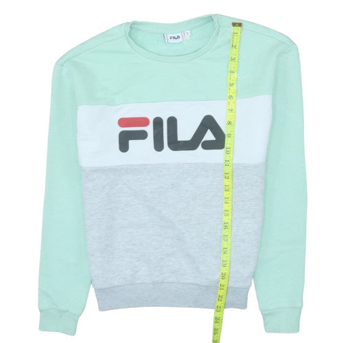 Womens UK Size S FILA Multicoloured Pullover Sweatshirt