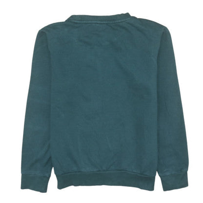 Womens UK Size S PUMA Green Pullover Sweatshirt