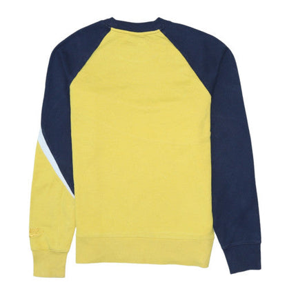 Mens UK Size S Nike Yellow Pullover Sweatshirt