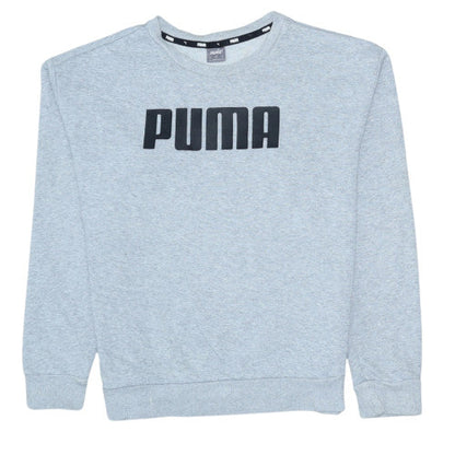 Mens UK Size S PUMA Grey Pullover Sweatshirt