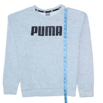 Mens UK Size S PUMA Grey Pullover Sweatshirt