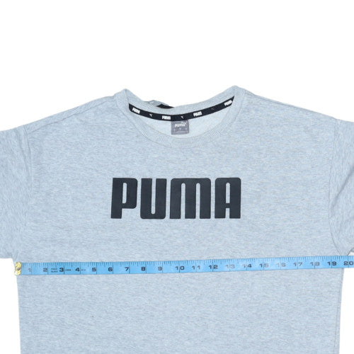 Mens UK Size S PUMA Grey Pullover Sweatshirt