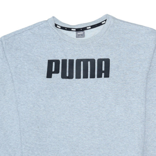 Mens UK Size S PUMA Grey Pullover Sweatshirt