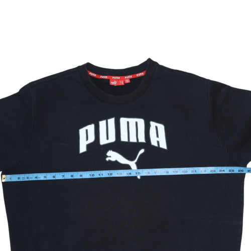 Mens UK Size 2XL PUMA Black Pullover Sweatshirt