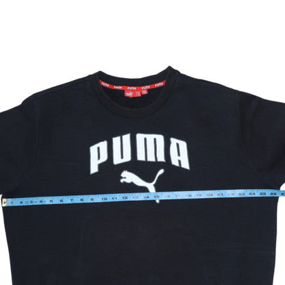 Mens UK Size 2XL PUMA Black Pullover Sweatshirt