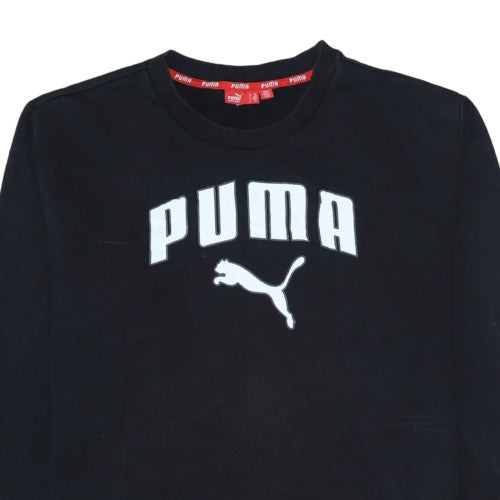 Mens UK Size 2XL PUMA Black Pullover Sweatshirt