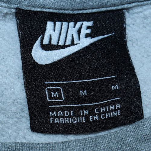 Mens UK Size M Nike Grey Pullover Sweatshirt