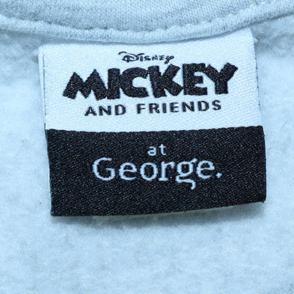 Womens UK Size S George Grey Pullover Sweatshirt