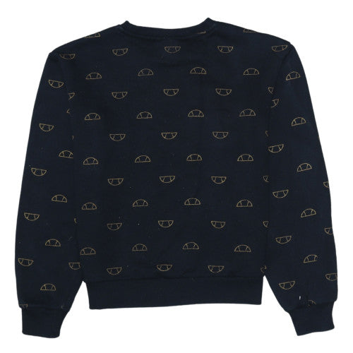 Womens UK Size 14 ellesse Black Pullover Sweatshirt