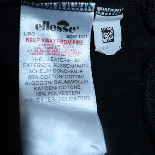 Womens UK Size 14 ellesse Black Pullover Sweatshirt